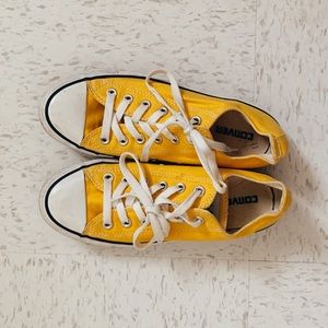 Yellow Converse